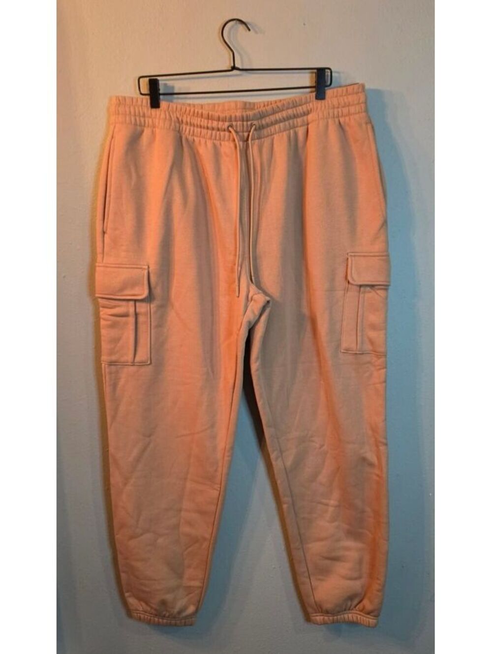 CSG Troupe Cargo Jogger Sweatpants Men's 2XL Tan Beige NWT